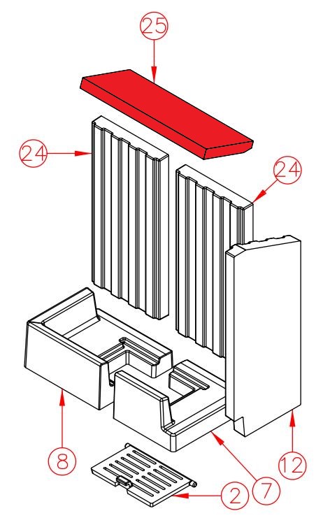 Spartherm Varia 2L-50h déflecteur Spartherm Varia 2L-50h déflecteur