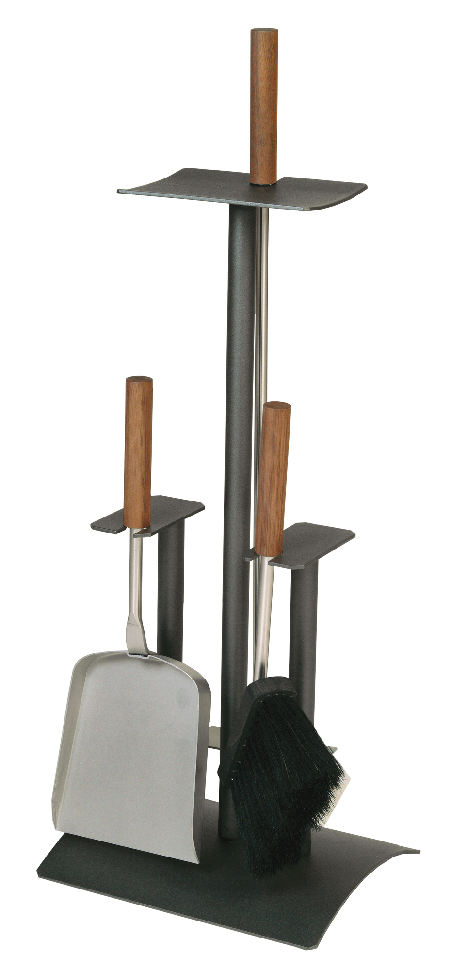 Lienbacher Kaminbesteck aus Stahl, 3- teilig, anthrazit beschichtet, 64 x 24 x 20 cm Lienbacher Kaminbesteck aus Stahl, 3- teilig, anthrazit beschichtet, 64 x 24 x 20 cm