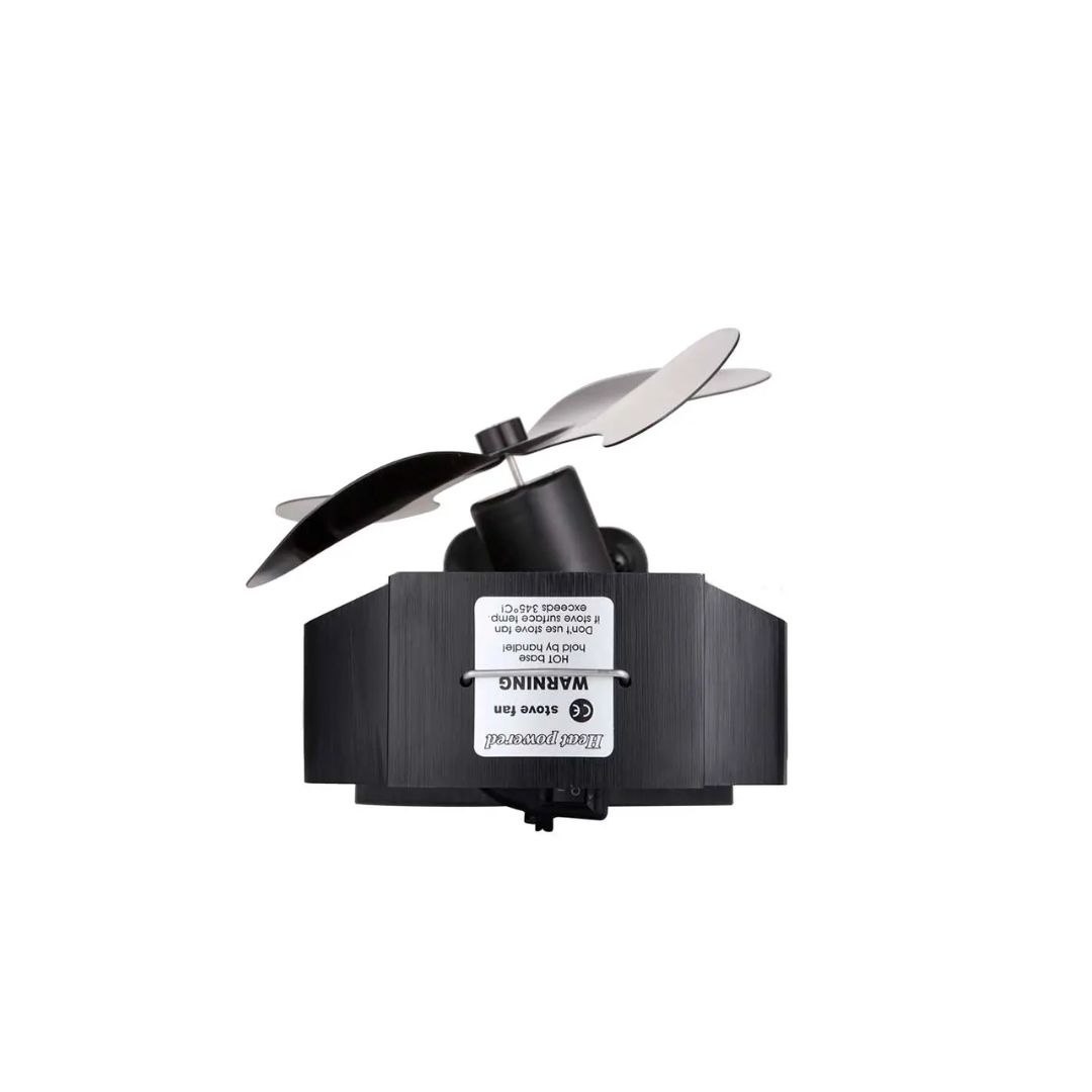 Kaminofen Ventilator TermaTech HEAT POWER EVO TURN, schwarz