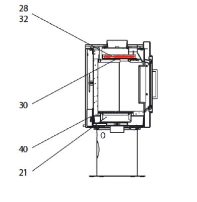 Wodtke Fire SL Zugumlenkung mittig Explosionszeichnung Wodtke Fire SL Zugumlenkung mittig Explosionszeichnung