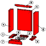 Austroflamm Yan Xtra skamolsæt Austroflamm Yan Xtra skamolsæt