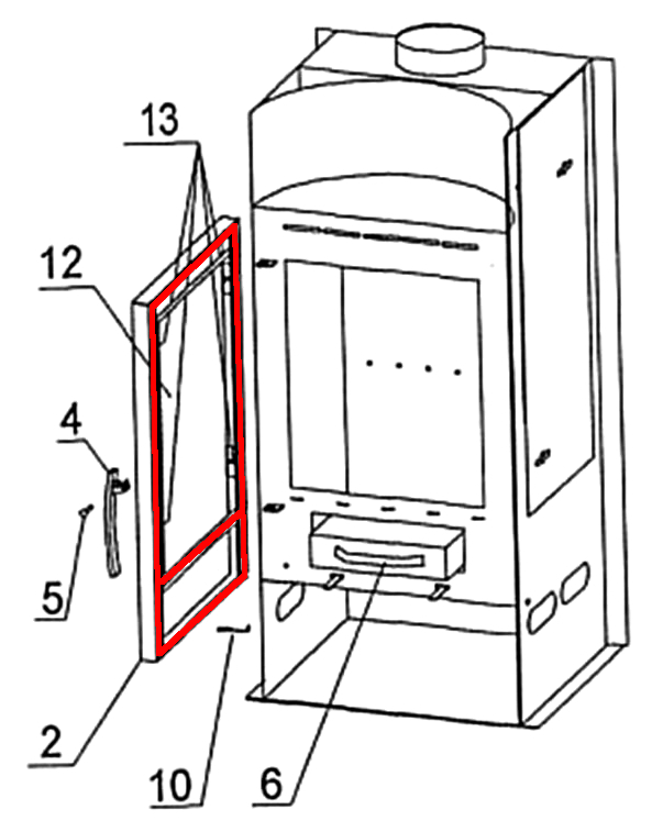 Oranier Skagen joint de porte A