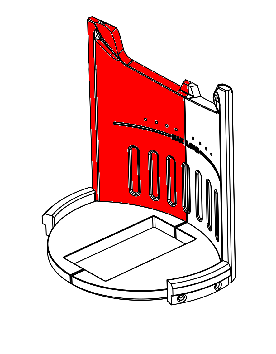 Aduro 22 pietra posteriore a sinistra