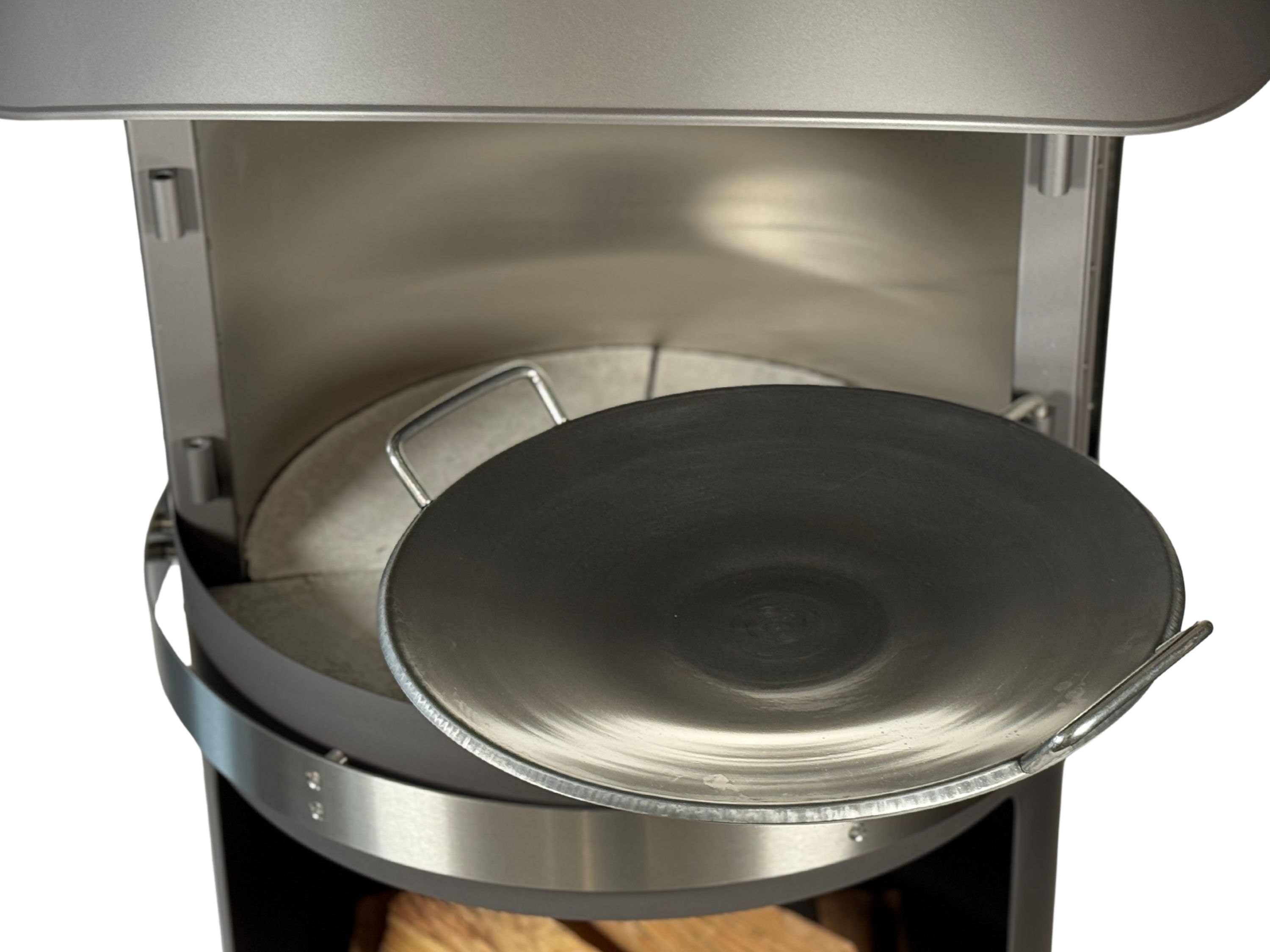 Steakpfanne Stahl Ø45cm Firestar DN 700 Grillkamin