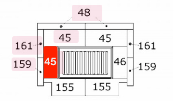 Haas-Sohn Göteborg 252.17 bundsten venstre Haas-Sohn Göteborg 252.17 bundsten venstre