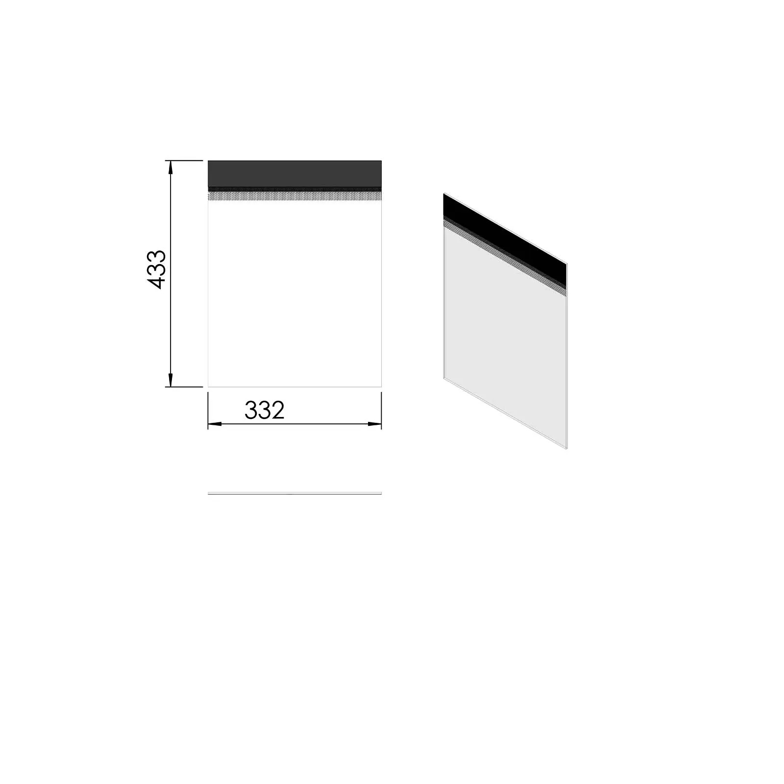 Termatech TT60 vidrio de visualización