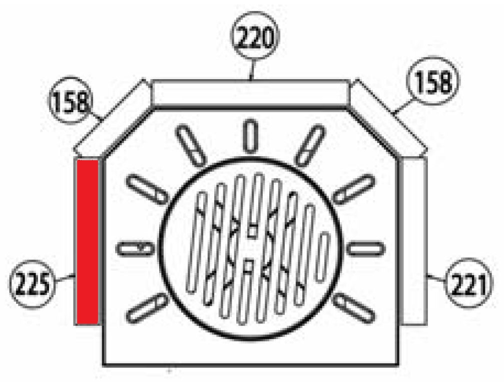 Haas-Sohn Xi 325.15 pietra laterale a sinistra