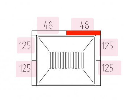 Haas-Sohn Viking II 168.15 bagsten højre Haas-Sohn Viking II 168.15 bagsten højre