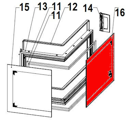 Austroflamm Dexter L 2.0 vitre Austroflamm Dexter L 2.0 vitre