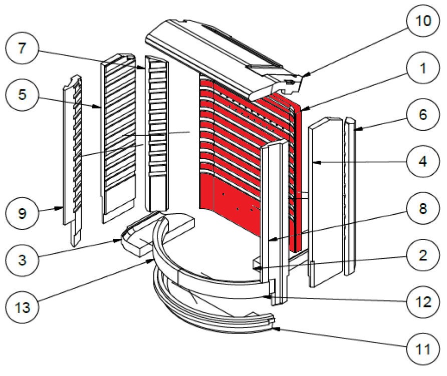 Attika Viva L bagsten Attika Viva L bagsten