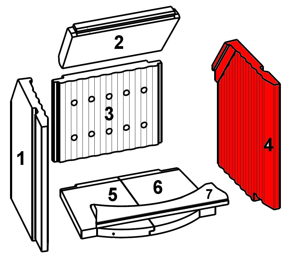 Leda Karat 680 D pietra laterale a destra A Leda Karat 680 D pietra laterale a destra A