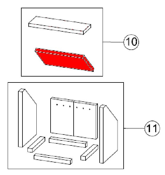 Techfire Thalos deflettore di tiraggio in basso B Techfire Thalos deflettore di tiraggio in basso B