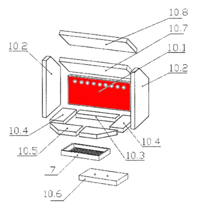 Oranier Fjord type 4652-8 pierre de plaque arrière E Oranier Fjord type 4652-8 pierre de plaque arrière E