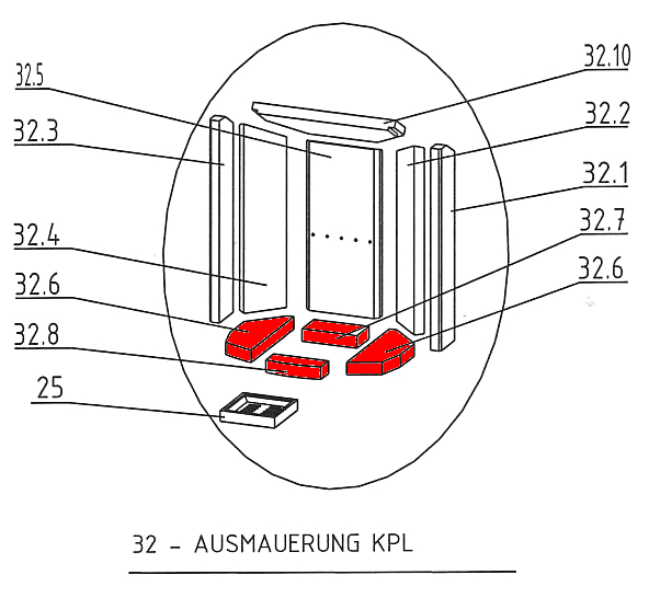 Oranier Arktis 5 Bodemsteen Set A Oranier Arktis 5 Bodemsteen Set A