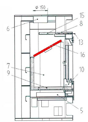 Haas-Sohn Bornholm II 164.15 moduł zmiany kierunku ciągu na dole B Haas-Sohn Bornholm II 164.15 moduł zmiany kierunku ciągu na dole B