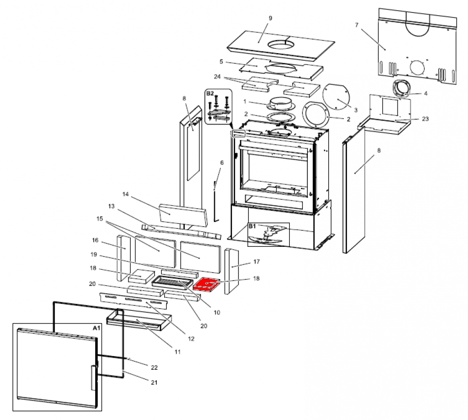 Haas+Sohn Calma easy 347.15 Bodenstein rechts Haas+Sohn Calma easy 347.15 Bodenstein rechts