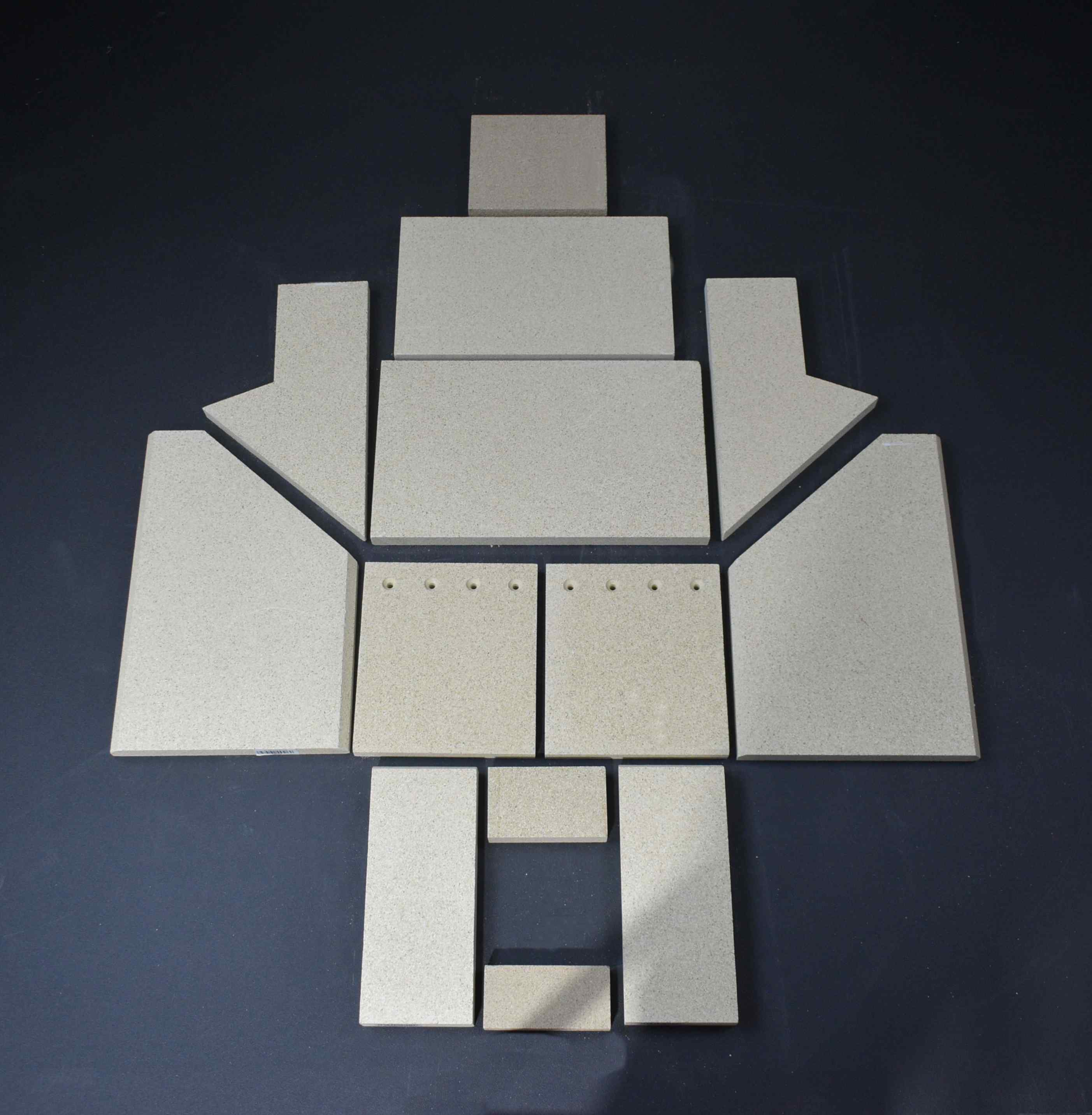 Justus Grönland Feuerraumauskleidung Brennraumauskleidung  Justus Grönland Feuerraumauskleidung Brennraumauskleidung