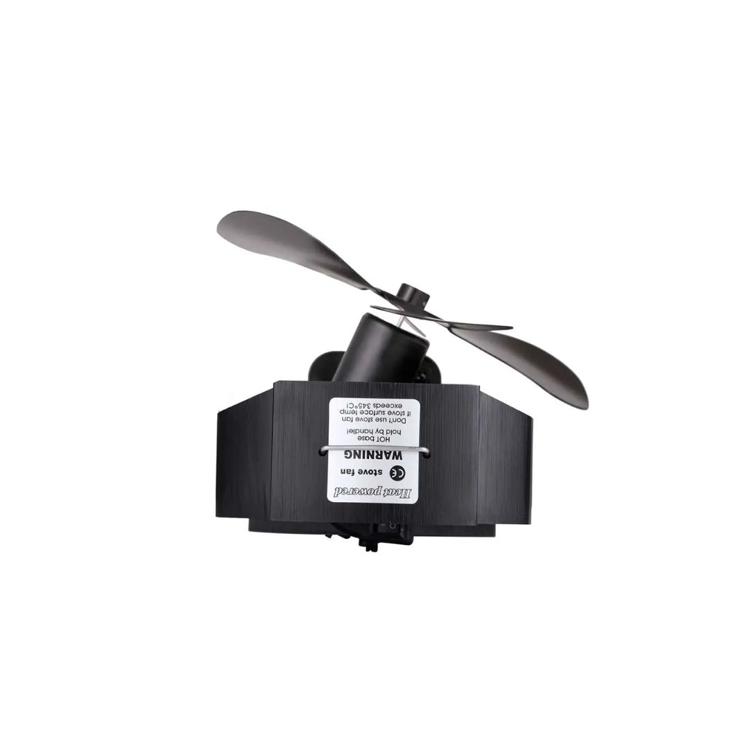 Kaminofen Ventilator TermaTech HEAT POWER EVO TURN, schwarz