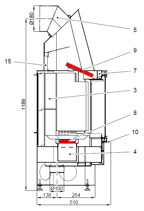 Haas-Sohn Prestige II 181.18 moduł zmiany kierunku ciągu