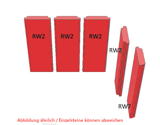 Schmid Ekko L 67(45)/57 cegła boczna zestwa A