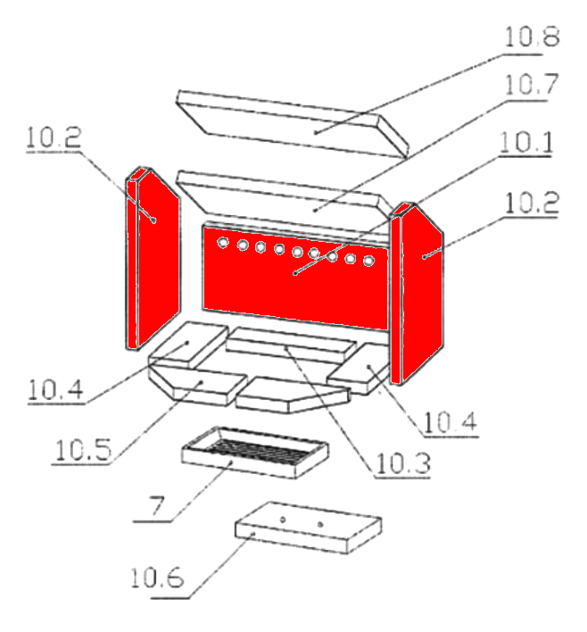 Oranier Fjord 8 Zijsteen Set E Oranier Fjord 8 Zijsteen Set E