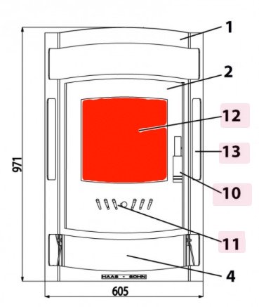 Haas-Sohn Oristano 266.17 glas