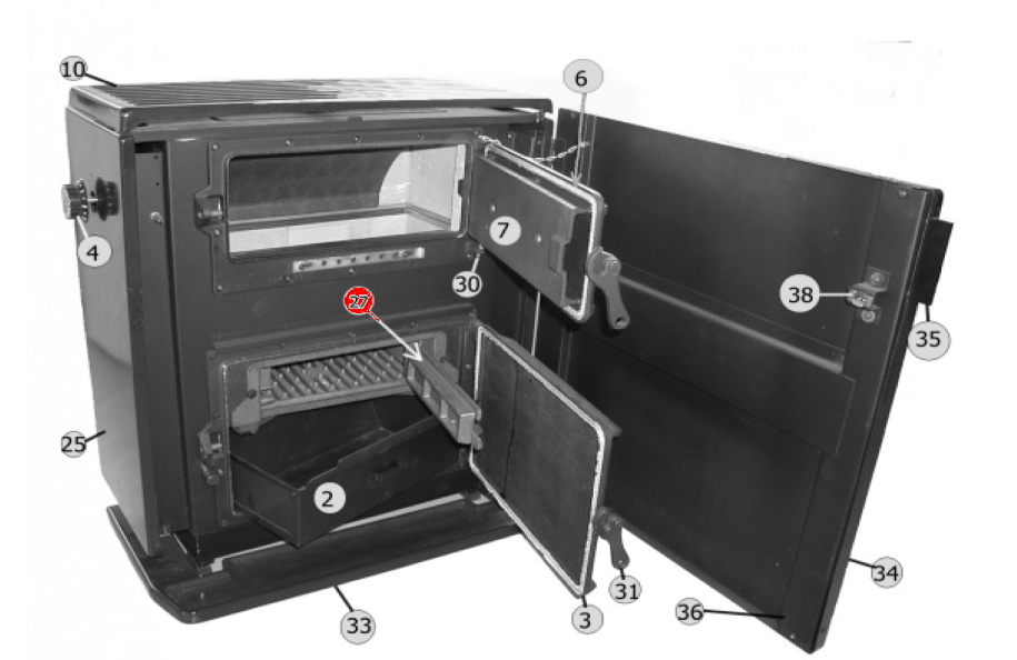 Haas-Sohn Alkor 183.10 porte de cendrier Haas-Sohn Alkor 183.10 porte de cendrier