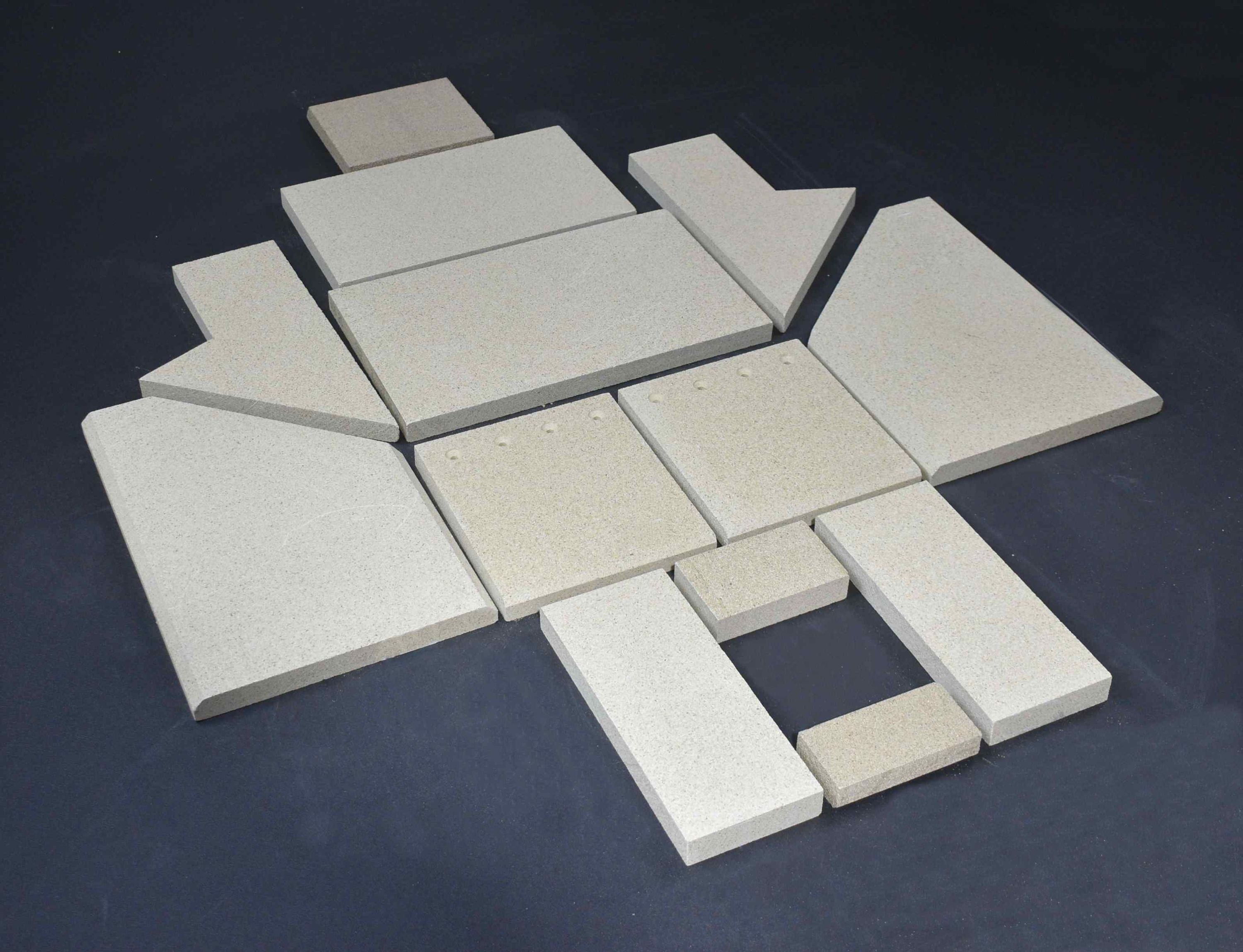 Justus Grönland Feuerraumauskleidung Brennraumsteine  Justus Grönland Feuerraumauskleidung Brennraumsteine