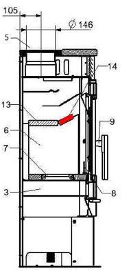 Haas-Sohn Andro 307.15 moduł zmiany kierunku ciągu z przodu Haas-Sohn Andro 307.15 moduł zmiany kierunku ciągu z przodu