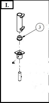 Fireplace Fuoco2009 pièce d'écartement volet de réglage chambre de combustion Fireplace Fuoco2009 pièce d'écartement volet de réglage chambre de combustion