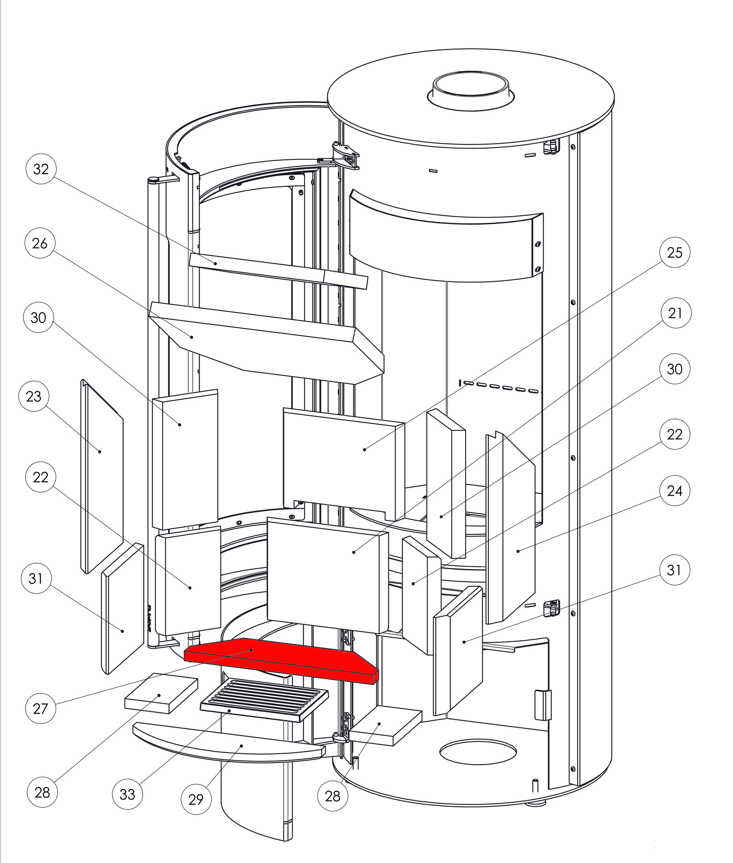 Supra Maud Bodemsteen achteraan Supra Maud Bodemsteen achteraan