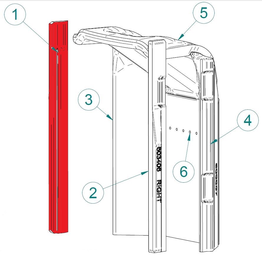 Contura 750 sidesten venstre foran