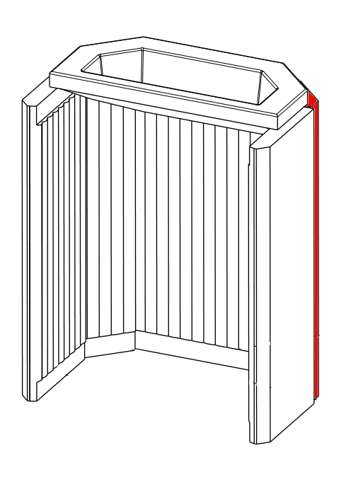 Romotop Meru sidesten højre bagved Romotop Meru sidesten højre bagved