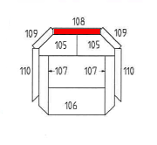 Haas-Sohn Bornholm 164.17 pietra posteriore B Haas-Sohn Bornholm 164.17 pietra posteriore B