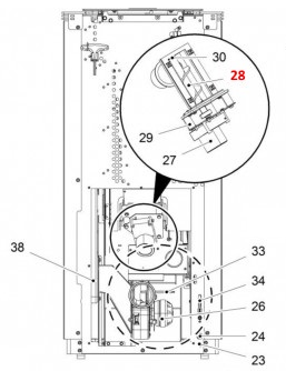 Haas+Sohn Pelletto II 434.08 Förderschnecke Haas+Sohn Pelletto II 434.08 Förderschnecke
