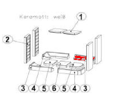 Austroflamm Argos Bodenstein hinten rechts Austroflamm Argos Bodenstein hinten rechts