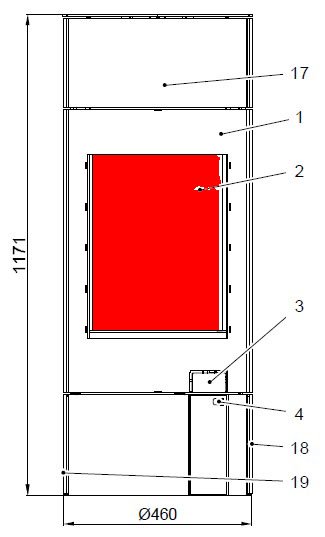 Haas-Sohn Ficus 287.12 glas
