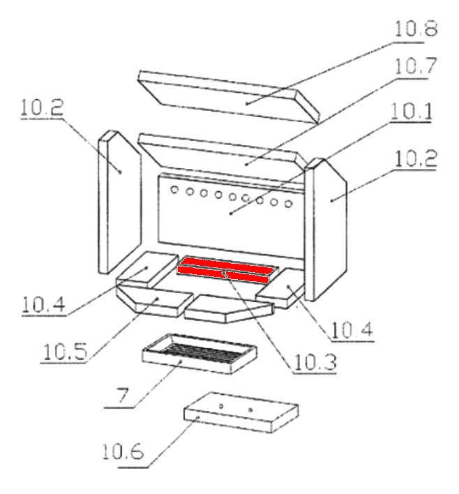 Oranier Fjord 8 pierre de sole arrière E Oranier Fjord 8 pierre de sole arrière E