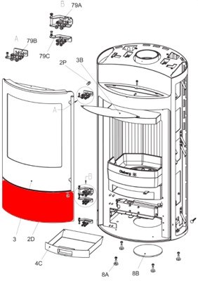 Olsberg Tecapa Holzfachtür Tür Olsberg Tecapa Holzfachtür Tür