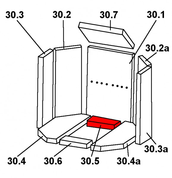 Oranier Tampere 8 pierre de sole arrière D Oranier Tampere 8 pierre de sole arrière D