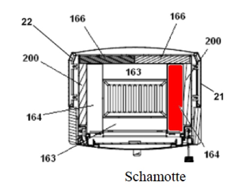 Haas-Sohn Modena 305.15 Bodemsteen rechts