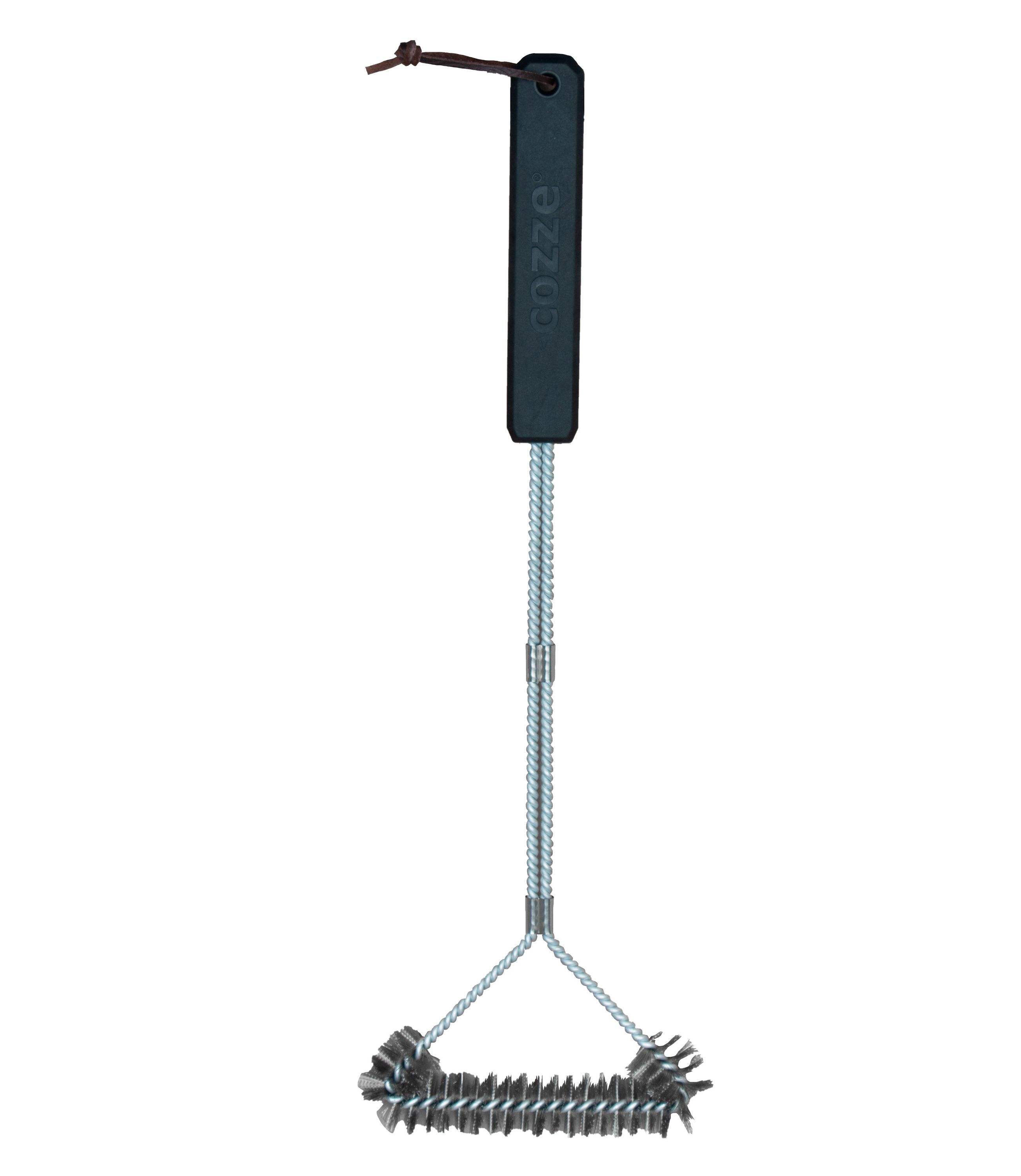 Cozze Drahtbürste 30 x 6 x 40 cm mit PP-Griff-Edelstahl