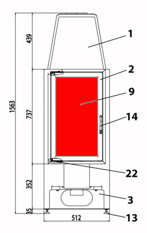 Haas-Sohn Lille glas Haas-Sohn Lille glas
