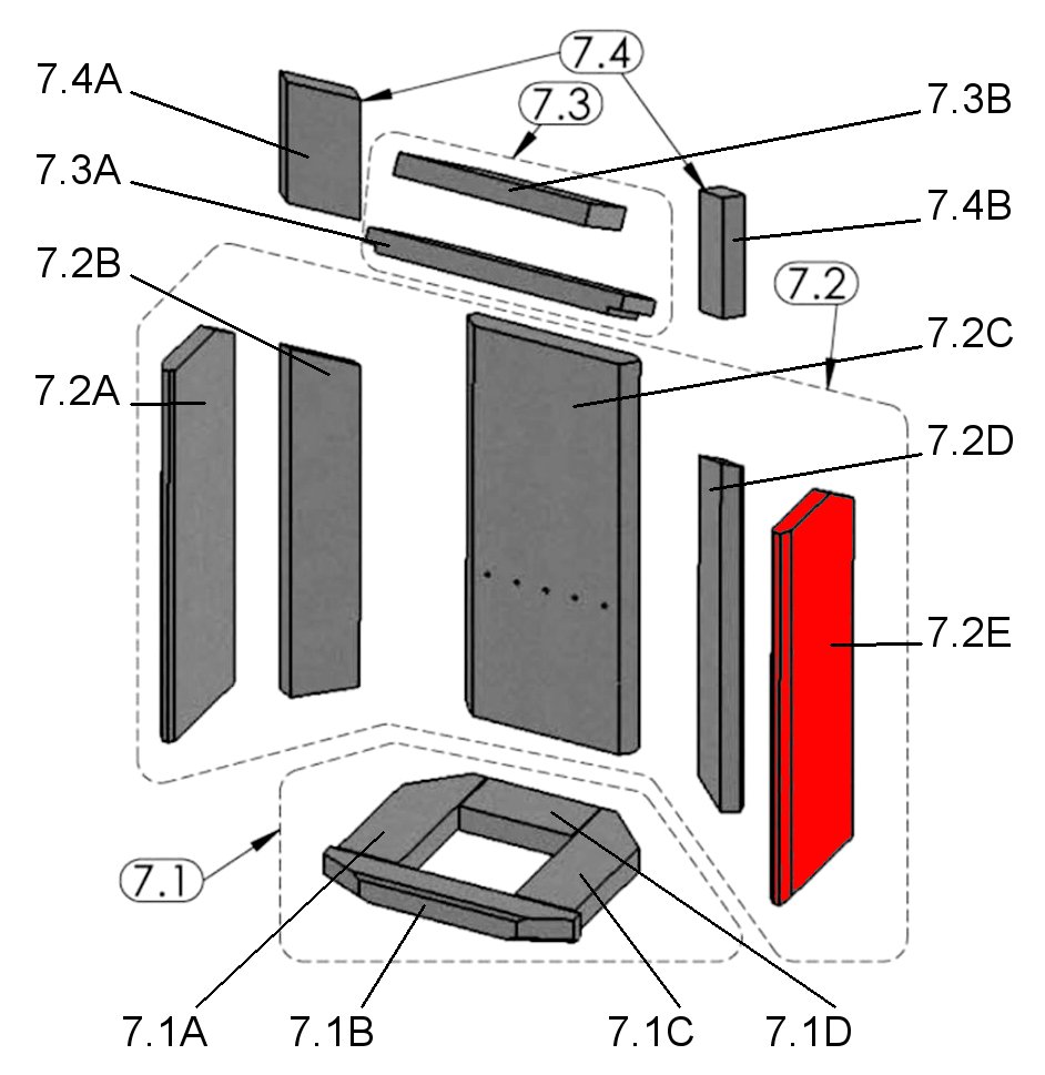 Oranier Pori 5 sidesten højre foran D Oranier Pori 5 sidesten højre foran D
