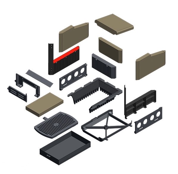 Schmid Format 9 dyse sten venstre Schmid Format 9 dyse sten venstre