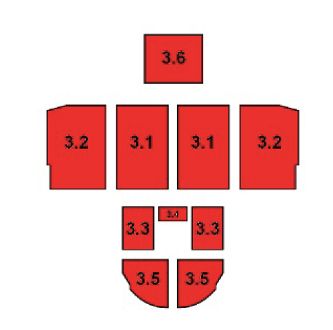 Justus Viking Feuerraumauskleidung D Justus Viking Feuerraumauskleidung D