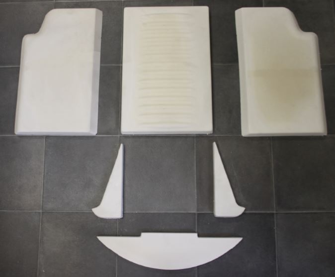 Austroflamm GE1 rivestimento focolare