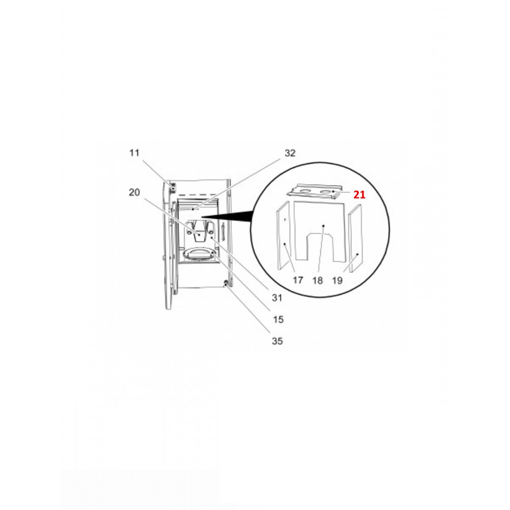 Haas+Sohn Pelletto 417.08 Zugumlenkung Umlenkung