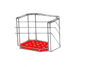 Thorma Smalborg II Feuerraumboden Brennraumboden Thorma Smalborg II Feuerraumboden Brennraumboden