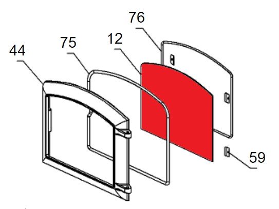 La Nordica Isetta Evo vitre La Nordica Isetta Evo vitre